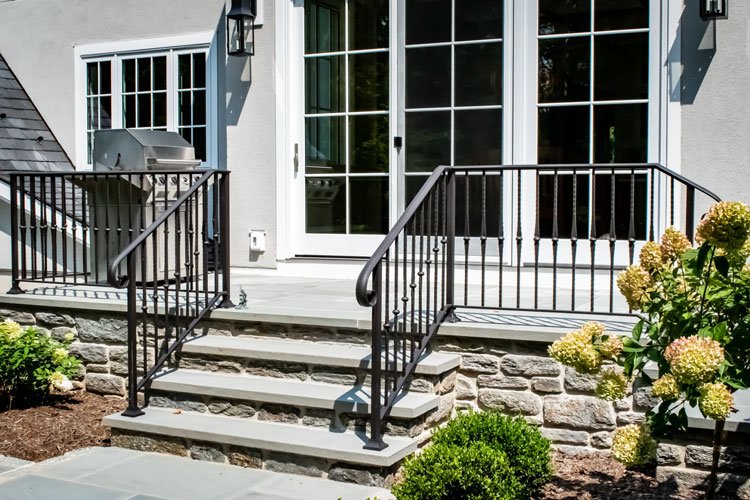 balcony iron railing