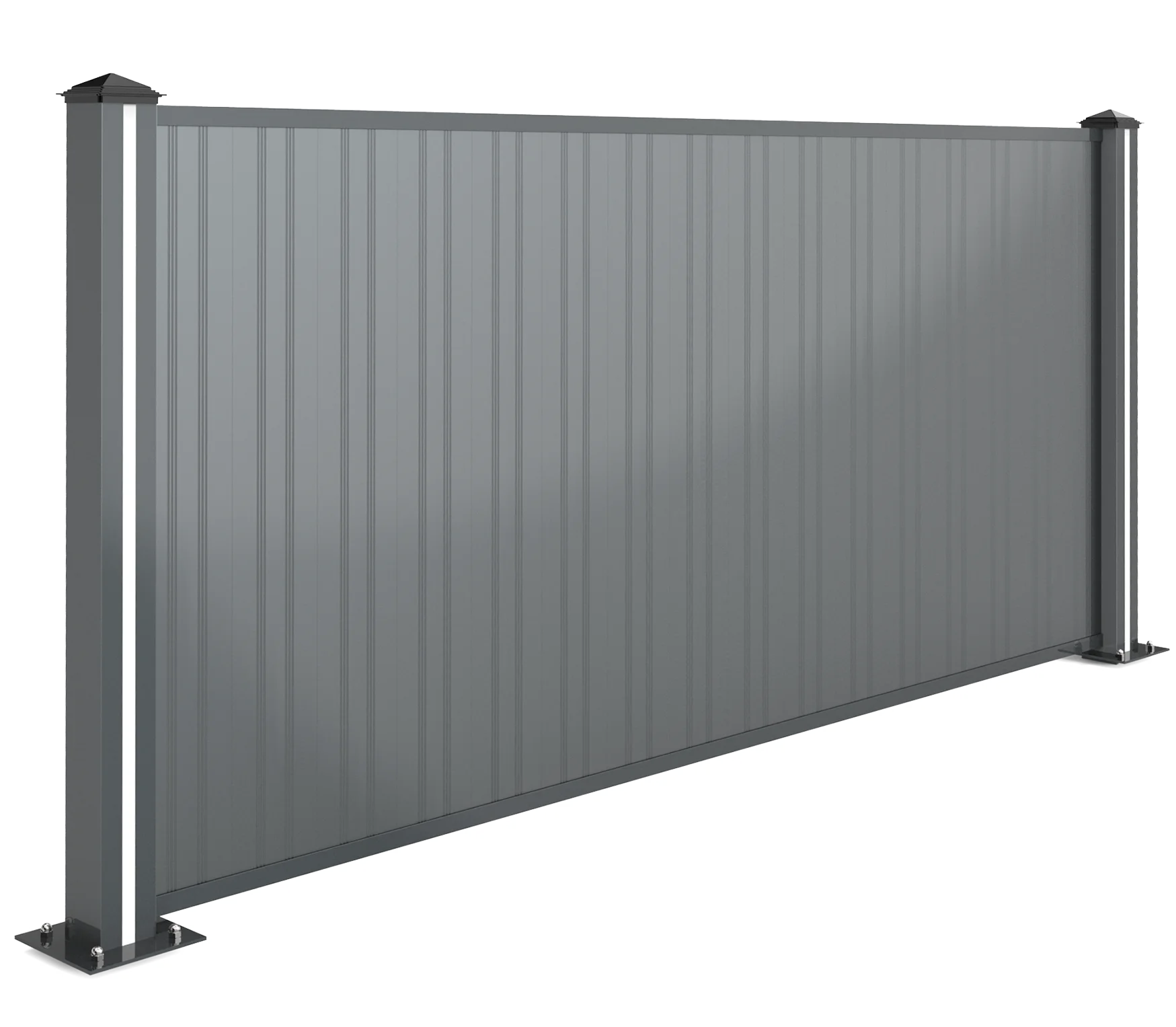 d series pn60 aluminum garden fence