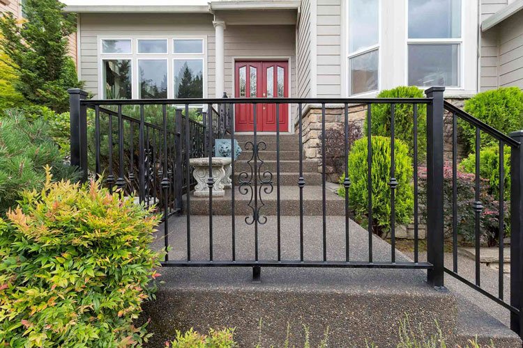 iron railing system