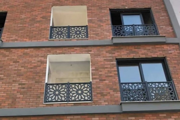 laser cut window baluster